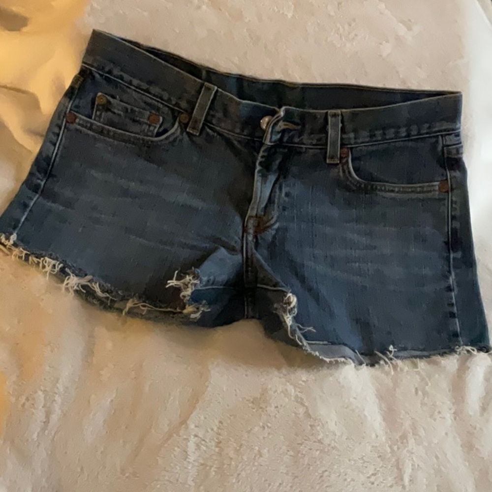 Lucky Brand Dungarees Sweet N Low Cutoff Shorts - Picture 2 of 7